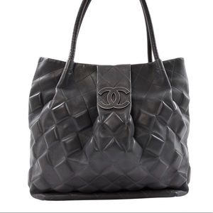 Chanel Sloane Quilted Calfskin Leather ShoulderBag